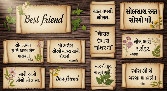best friend quotes in Gujarati